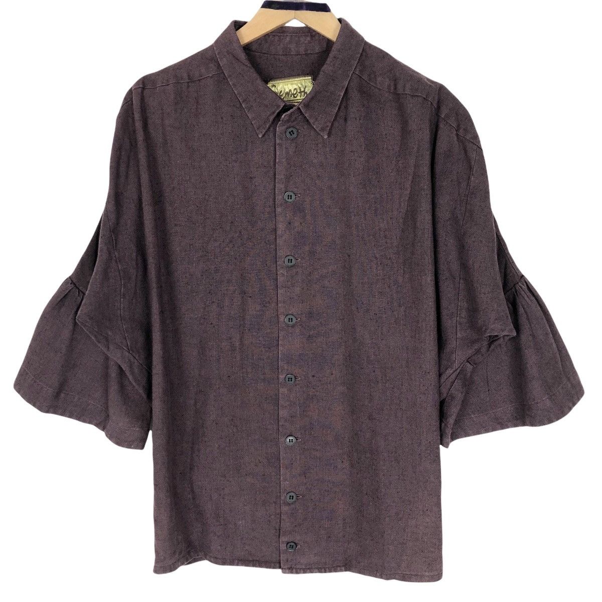 Christopher Nemeth Vintage Christopher Nemeth Artwear Button Up Shirt Size US L / EU 52-54 / 3 - 3 Thumbnail