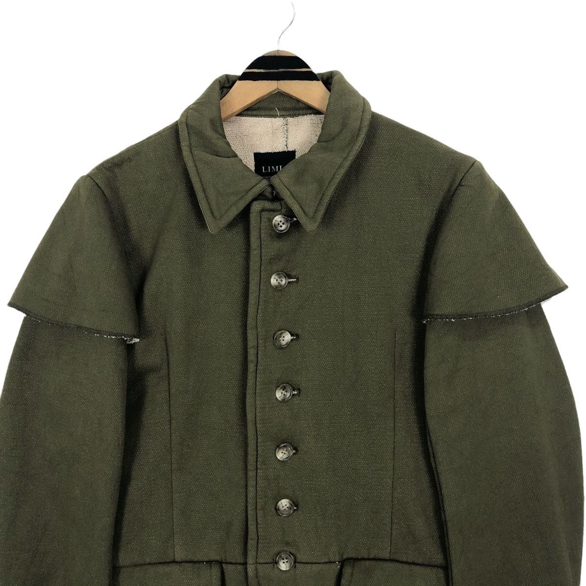 Japanese Brand Vintage Limi Feu Yohji Yamamoto A/W 2011 Parka Size S / US 4 / IT 40 - 5 Thumbnail