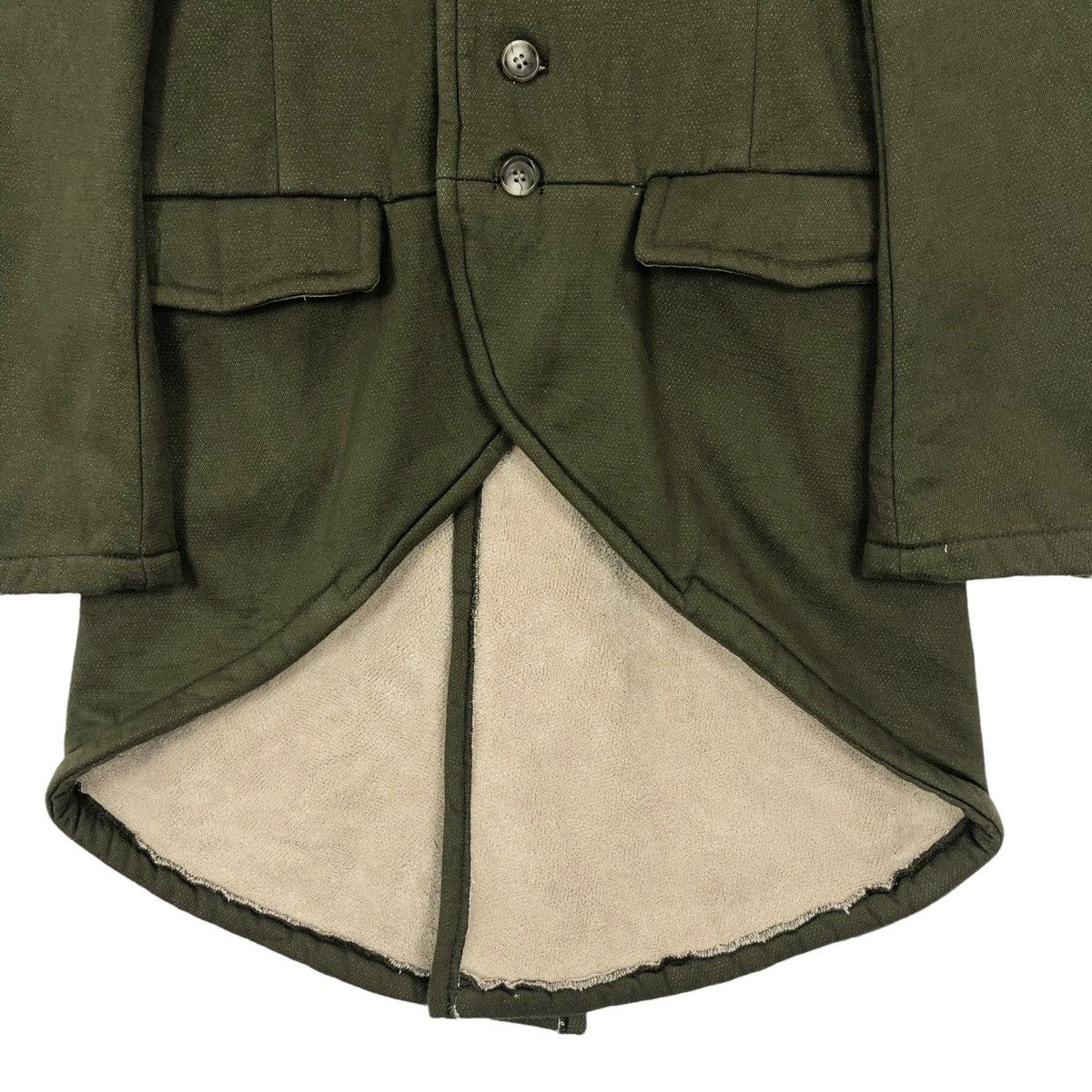 Japanese Brand Vintage Limi Feu Yohji Yamamoto A/W 2011 Parka Size S / US 4 / IT 40 - 4 Thumbnail
