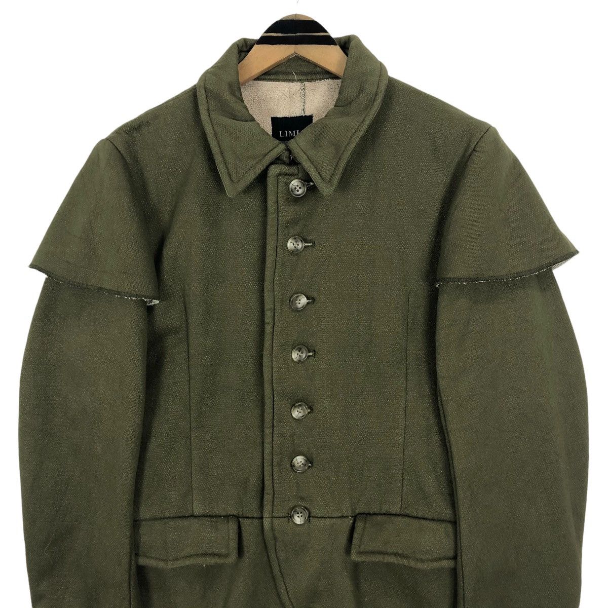 Japanese Brand Vintage Limi Feu Yohji Yamamoto A/W 2011 Parka Size S / US 4 / IT 40 - 3 Thumbnail