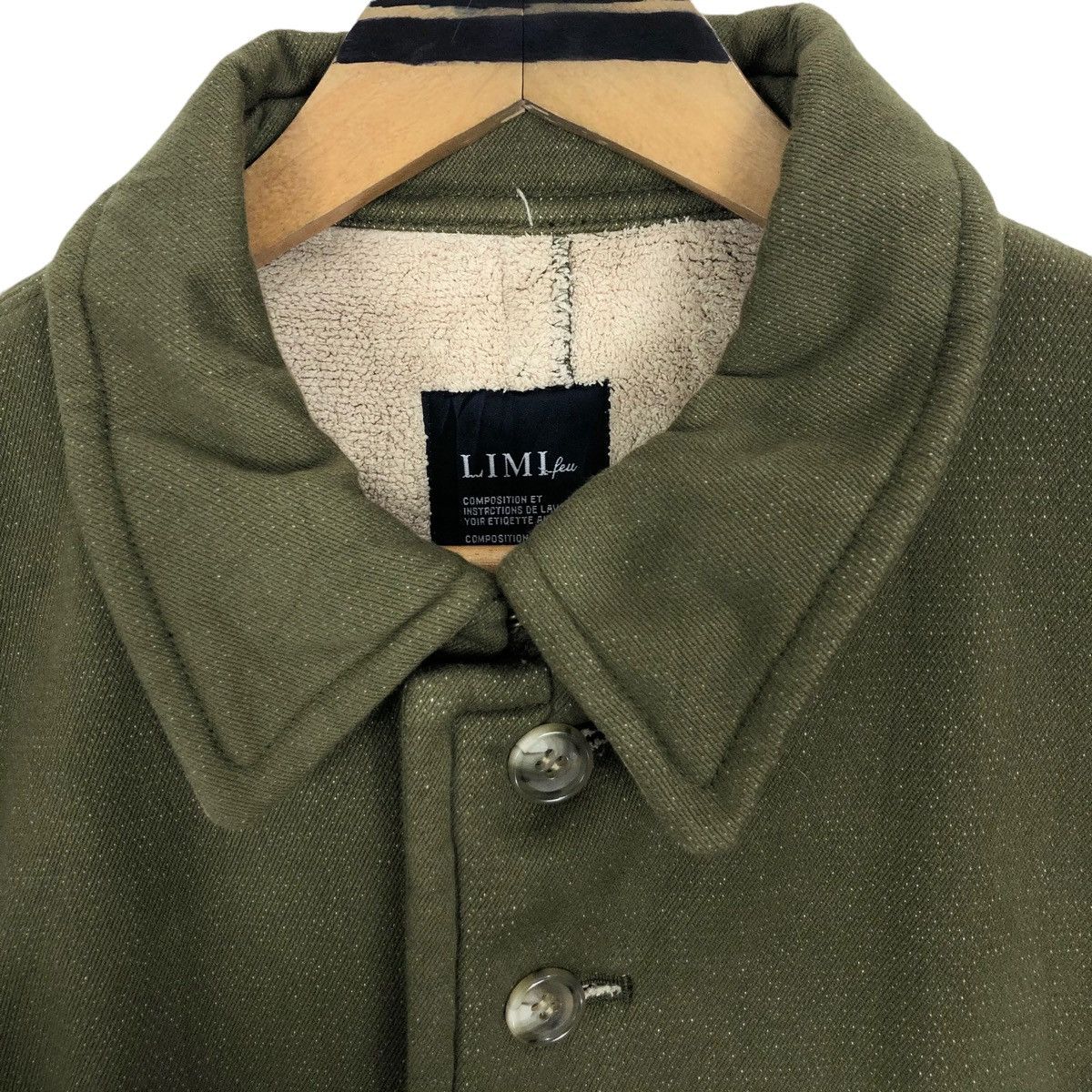 Japanese Brand Vintage Limi Feu Yohji Yamamoto A/W 2011 Parka Size S / US 4 / IT 40 - 6 Thumbnail