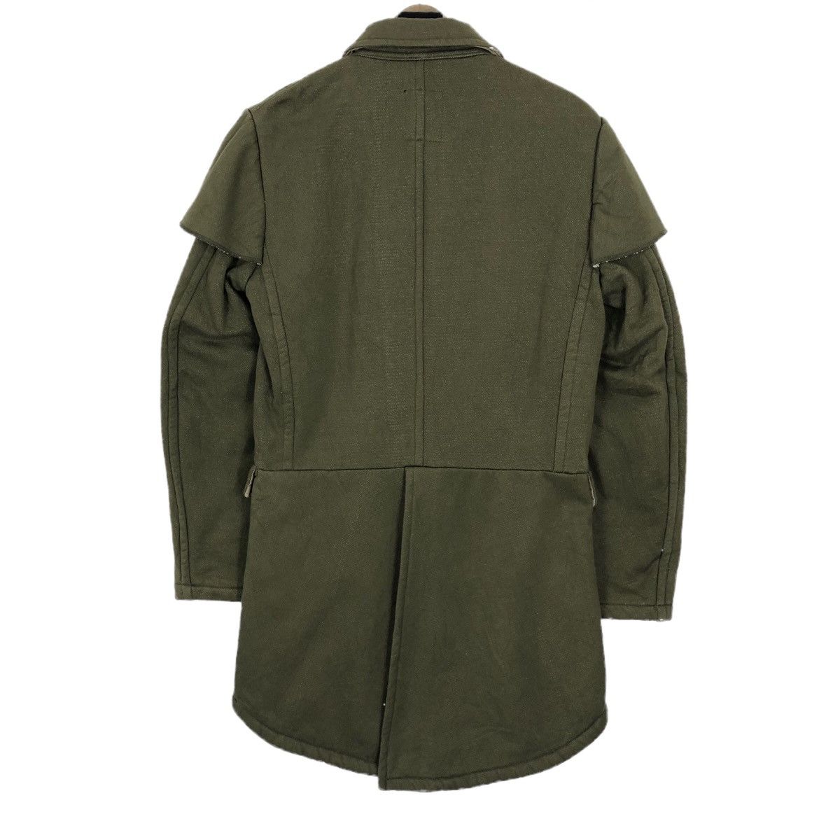 Japanese Brand Vintage Limi Feu Yohji Yamamoto A/W 2011 Parka Size S / US 4 / IT 40 - 13 Thumbnail