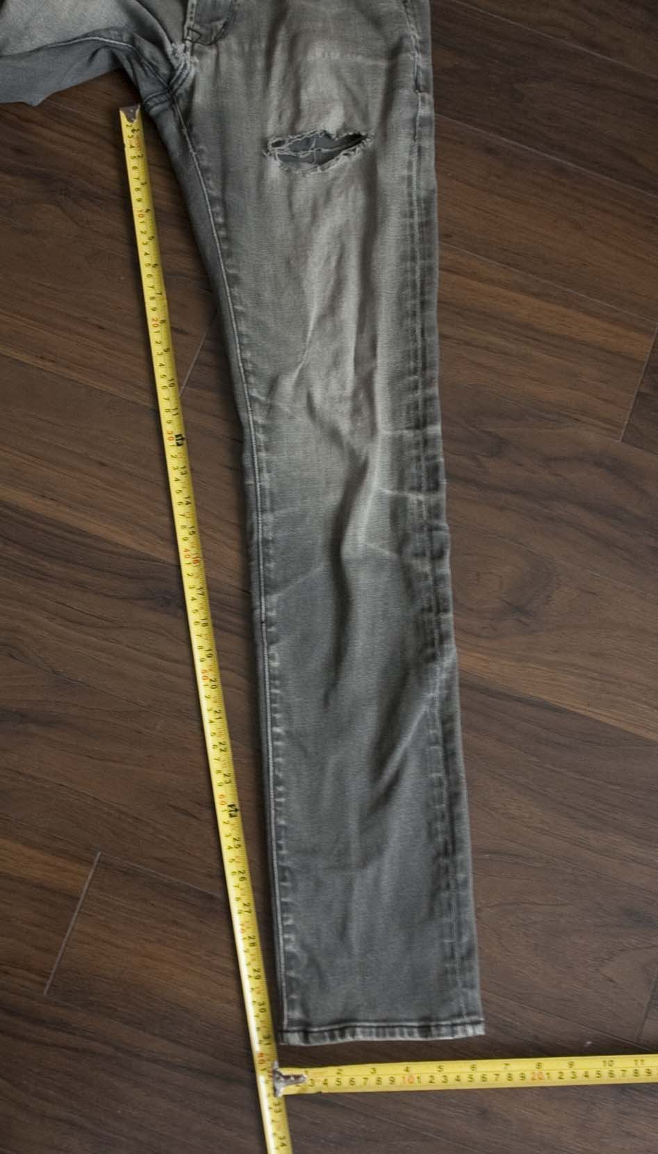 John Varvatos John Varvatos Distressed Bowery Slim Straight Size 31x31 Size US 31 - 4 Thumbnail
