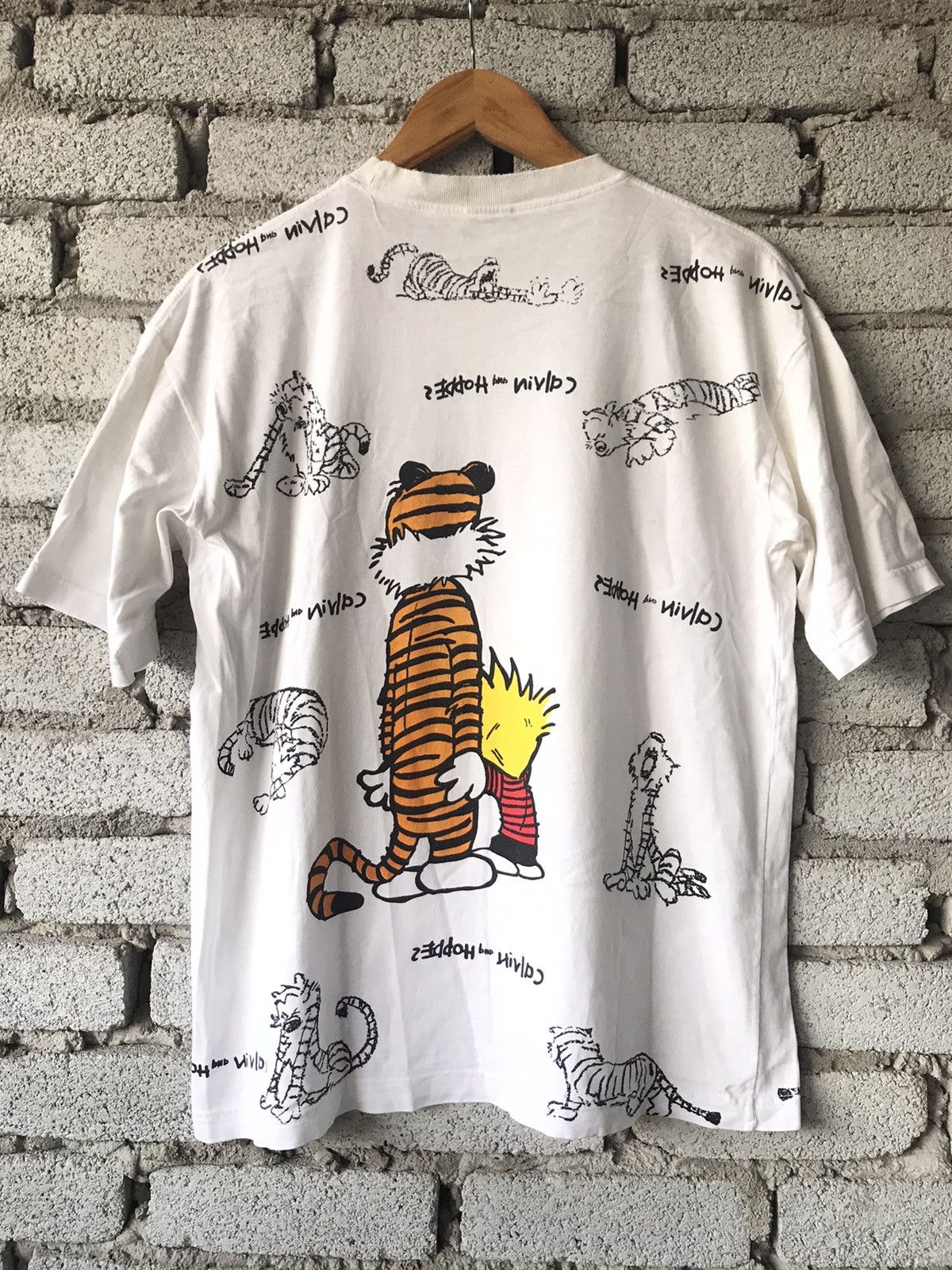 Vintage Vintage Calvin and Hobbes Comic Size US S / EU 44-46 / 1 - 2 Thumbnail