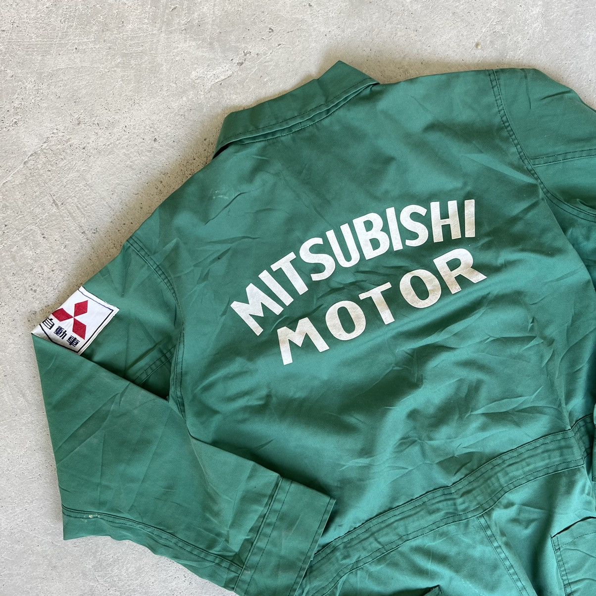 Japanese Brand × Vintage Vintage 1990's Mitsubishi Motor Jumpsuit Overall Size US L / EU 52-54 / 3 - 2 Thumbnail