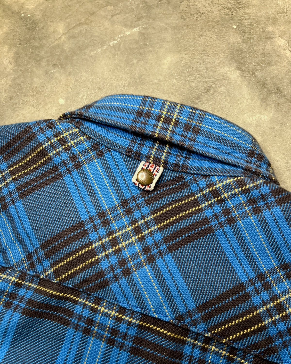 Visvim Visvim SS12 Black Elk Flannel (Brushed Giza) Blue Check Size US S / EU 44-46 / 1 - 9 Thumbnail