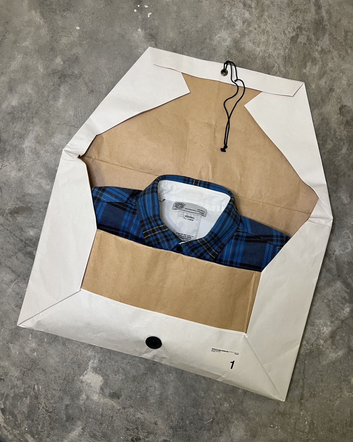 Visvim Visvim SS12 Black Elk Flannel (Brushed Giza) Blue Check Size US S / EU 44-46 / 1 - 13 Thumbnail