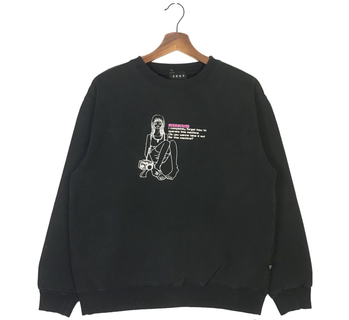 Rare Vintage y2k G.N.R.T Japanese Streetwear Crewneck