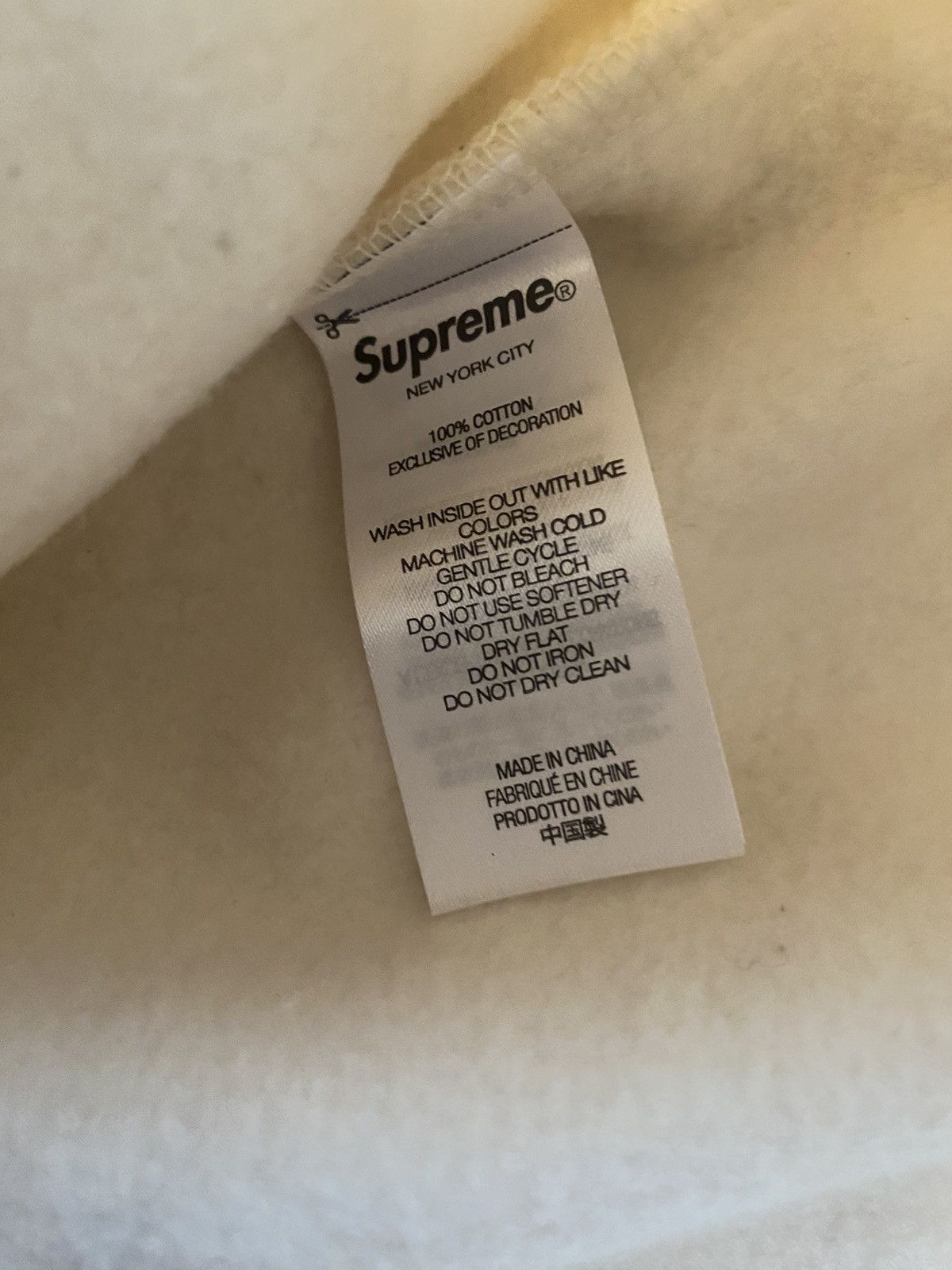 Supreme Supreme Contrast Hooded Sweatshirt Large Size US L / EU 52-54 / 3 - 6 Thumbnail