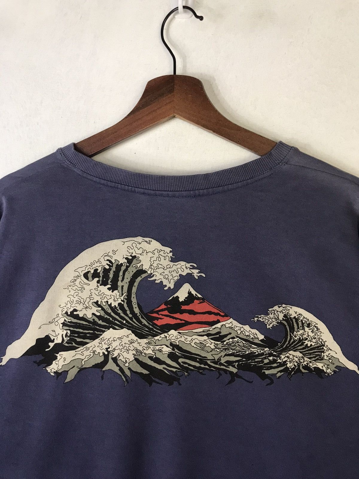 Quicksilver × Quiksilver × Vintage Vintage Quiksilver “Beach Waves” Light Sweatshirt Size US L / EU 52-54 / 3 - 3 Thumbnail