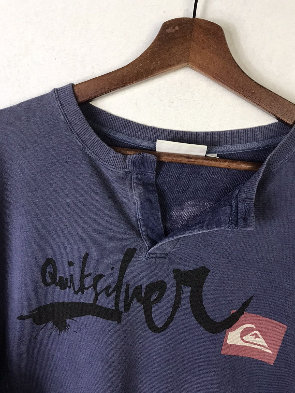 Quicksilver × Quiksilver × Vintage Vintage Quiksilver “Beach Waves” Light Sweatshirt Size US L / EU 52-54 / 3 - 8 Thumbnail