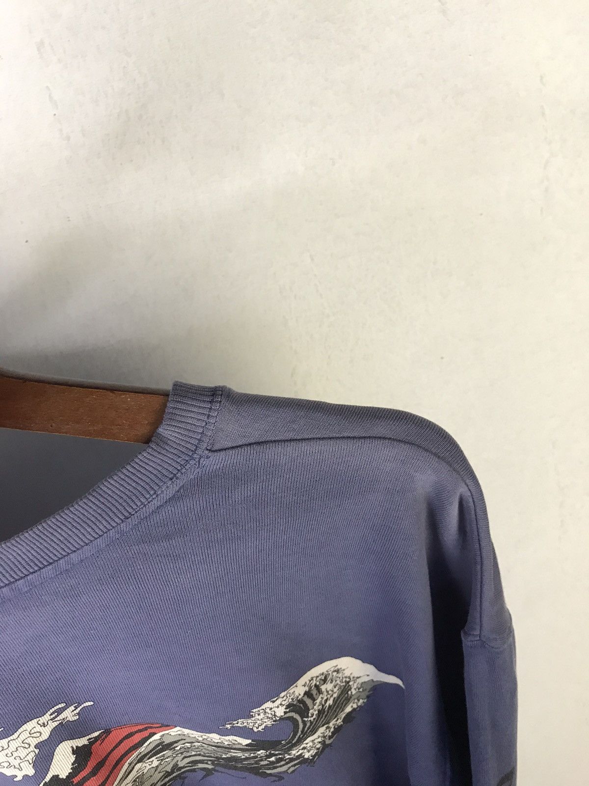 Quicksilver × Quiksilver × Vintage Vintage Quiksilver “Beach Waves” Light Sweatshirt Size US L / EU 52-54 / 3 - 6 Thumbnail