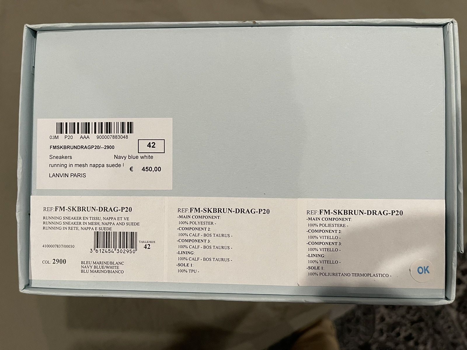 Lanvin Lanvin Paris running sneaker Size US 9 / EU 42 - 2 Thumbnail