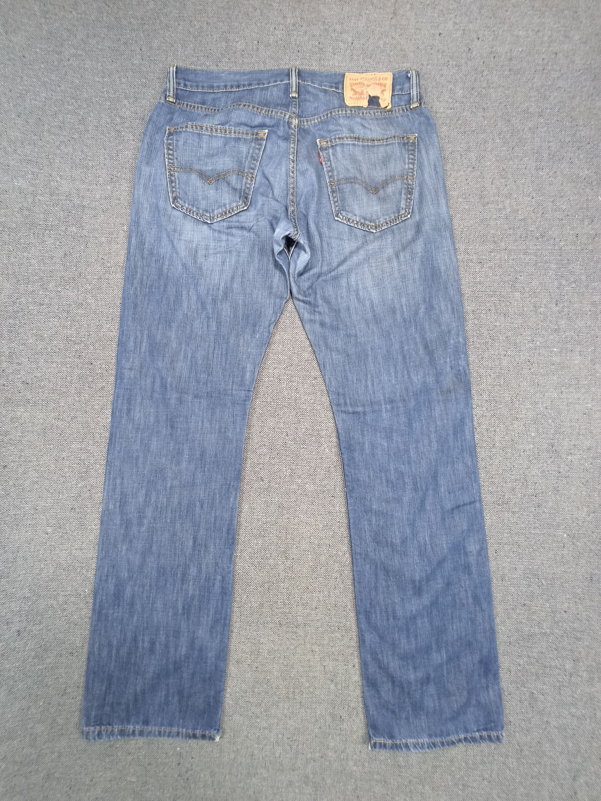 Jean × Levi's × Vintage Vintage Levis 514 Blue Wash Jeans - J163 Size US 34 / EU 50 - 2 Thumbnail