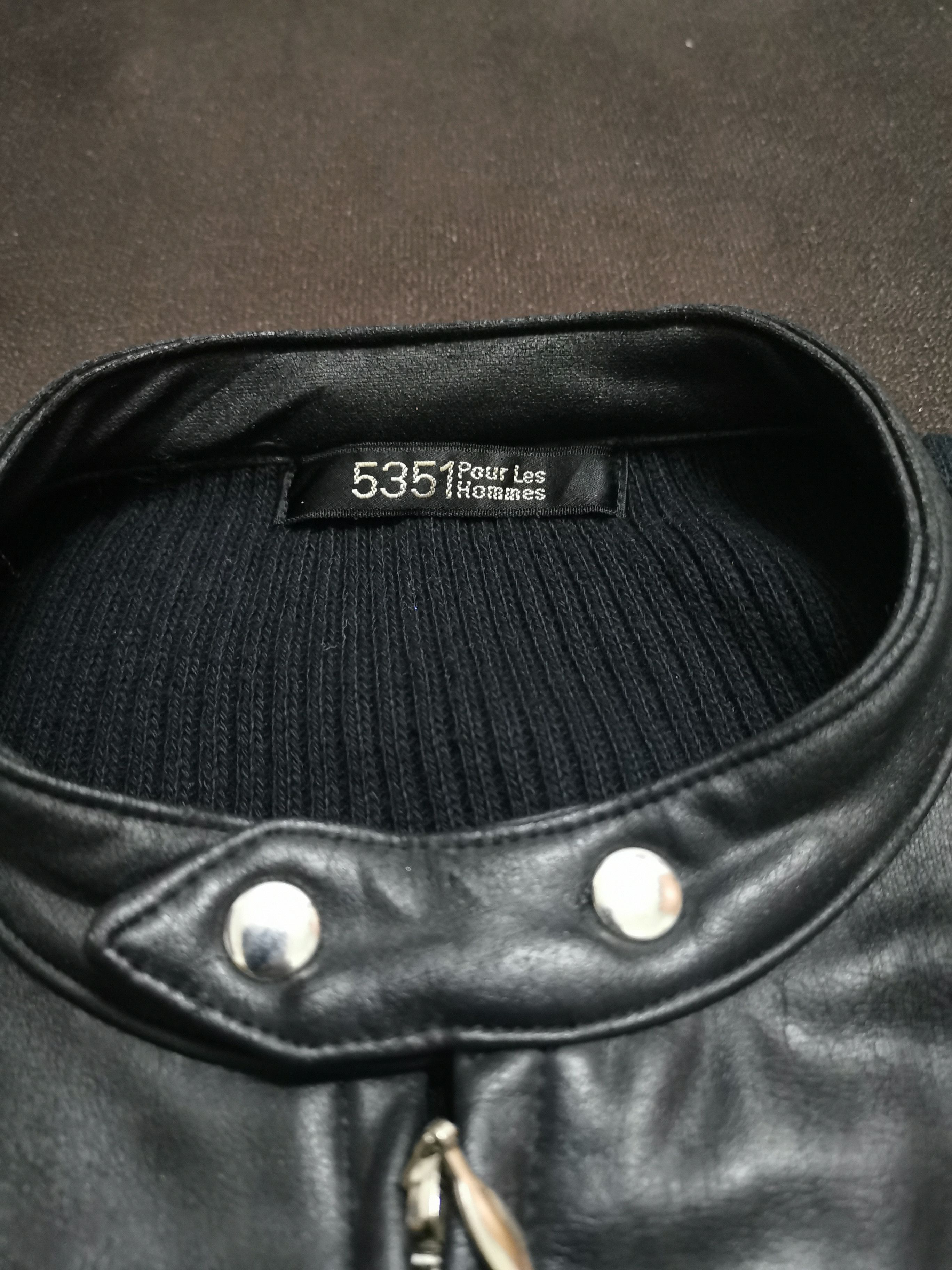 5351 POUR LES HOMMES × Japanese Brand Stretchable Zipper Jakcet Size US M / EU 48-50 / 2 - 3 Thumbnail