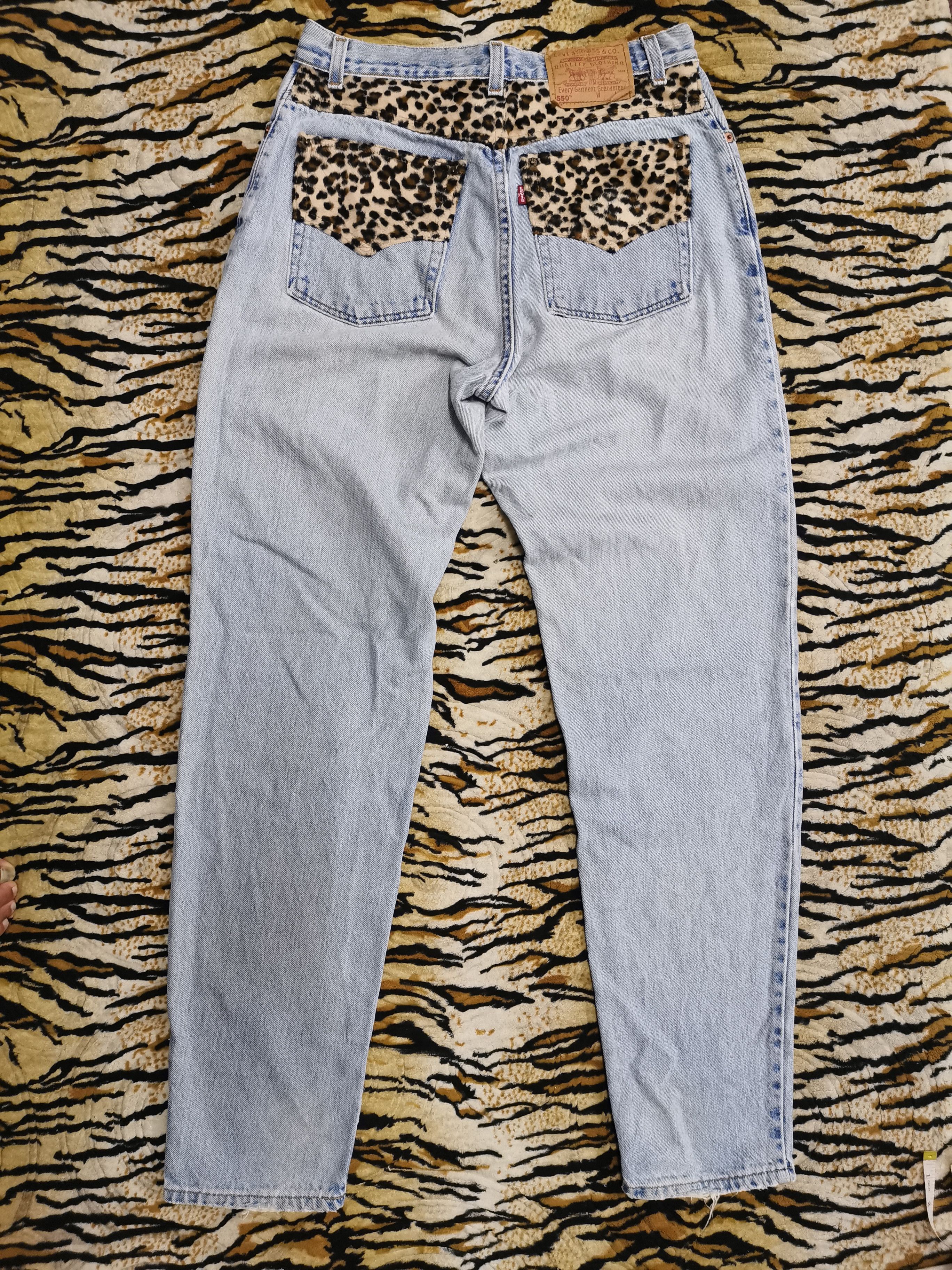 Levi's × Vintage Vintage 90s Levi’s USA Made 550 Tapered Denim Jeans Size US 31 - 1 Thumbnail