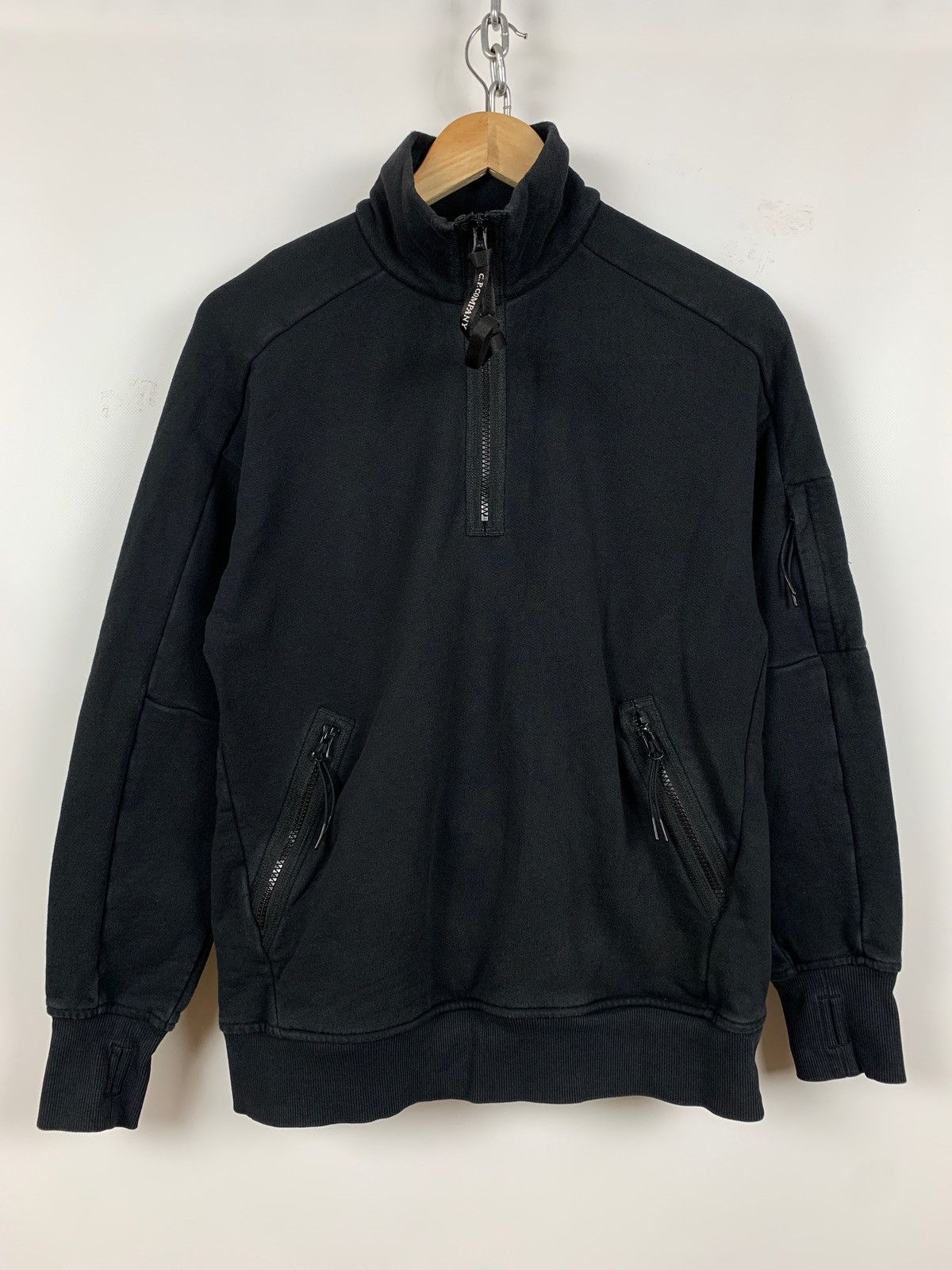 C.P. Company C.P Company Half Neck Zip Sweatshirt Size US S / EU 44-46 / 1 - 1 Thumbnail
