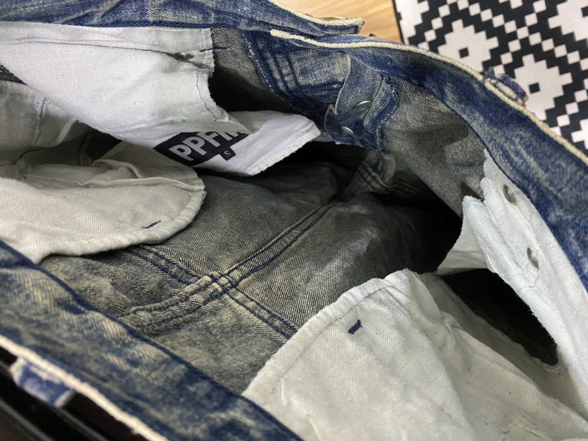 PPFM PPFM Rare Spiral Cut And Sew Flare Denim Size US 30 / EU 46 - 13 Thumbnail