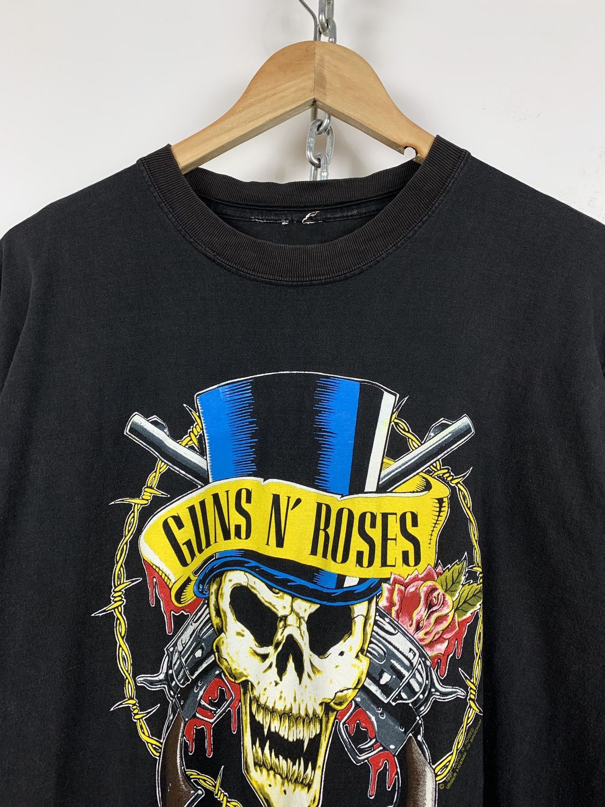 Band Tees 1991 Vintage Guns N Roses Get In The Ring Motherfucker Tee Size US L / EU 52-54 / 3 - 6 Thumbnail