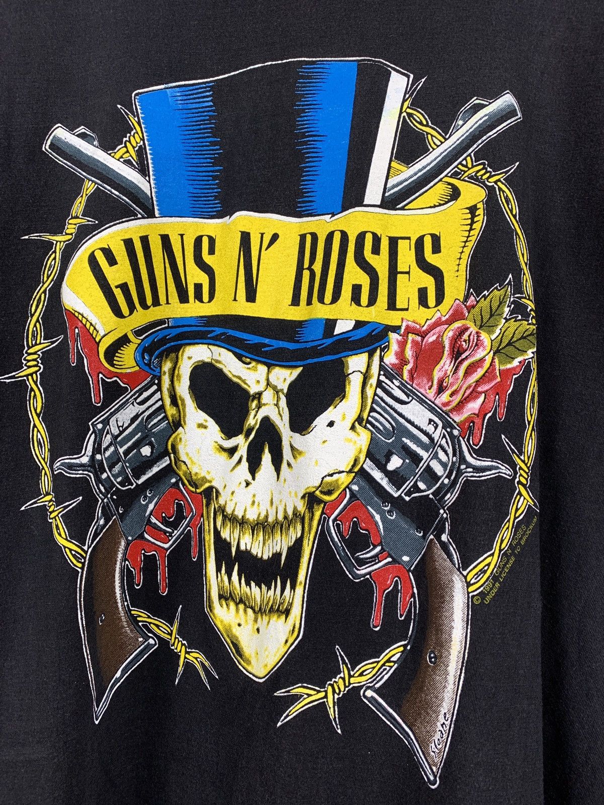Band Tees 1991 Vintage Guns N Roses Get In The Ring Motherfucker Tee Size US L / EU 52-54 / 3 - 8 Thumbnail