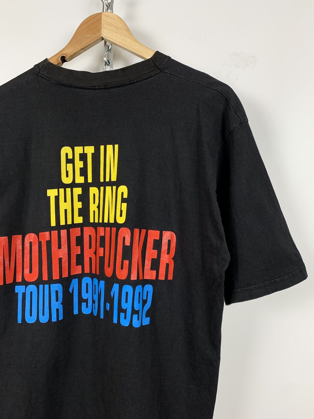 Band Tees 1991 Vintage Guns N Roses Get In The Ring Motherfucker Tee Size US L / EU 52-54 / 3 - 15 Thumbnail