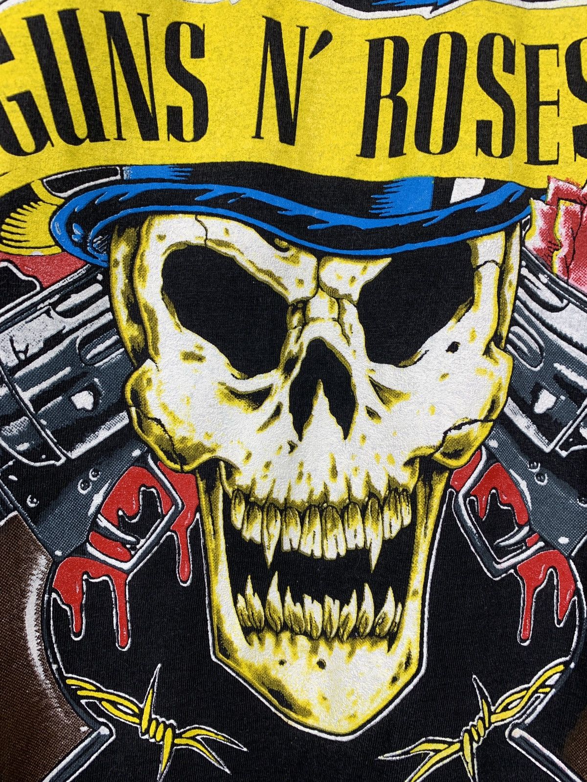 Band Tees 1991 Vintage Guns N Roses Get In The Ring Motherfucker Tee Size US L / EU 52-54 / 3 - 10 Thumbnail
