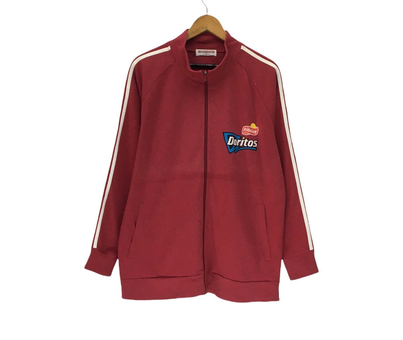 Japanese Brand × Sports Specialties Doritos Zipped Up BigLogo Sweatshirt Size US XL / EU 56 / 4 - 2 Thumbnail