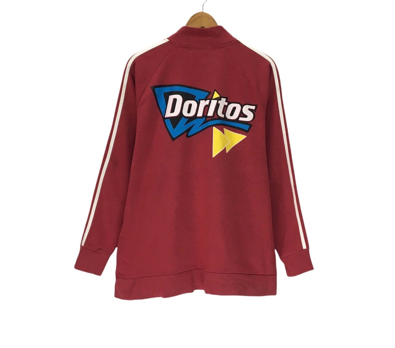 Japanese Brand × Sports Specialties Doritos Zipped Up BigLogo Sweatshirt Size US XL / EU 56 / 4 - 1 Thumbnail