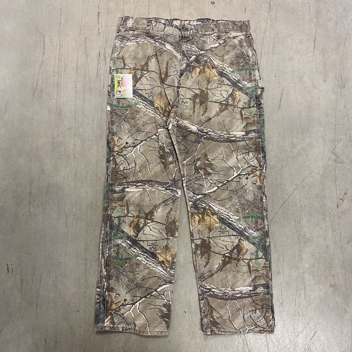 Vintage Vintage 90s Carhartt Camo Realtree Pants | Grailed