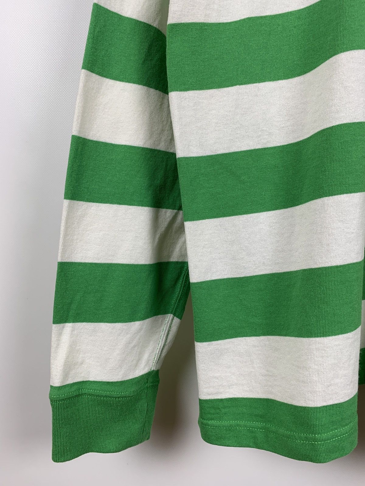 Polo Ralph Lauren Vintage Polo Ralph Lauren Rugby Striped Long Sleeve Shirt Size US L / EU 52-54 / 3 - 11 Thumbnail