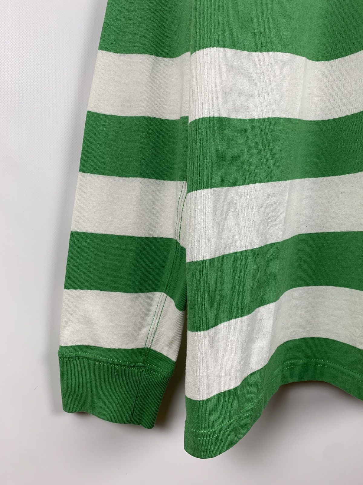 Polo Ralph Lauren Vintage Polo Ralph Lauren Rugby Striped Long Sleeve Shirt Size US L / EU 52-54 / 3 - 13 Thumbnail