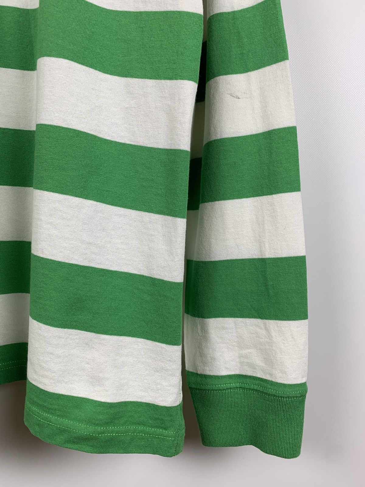 Polo Ralph Lauren Vintage Polo Ralph Lauren Rugby Striped Long Sleeve Shirt Size US L / EU 52-54 / 3 - 12 Thumbnail