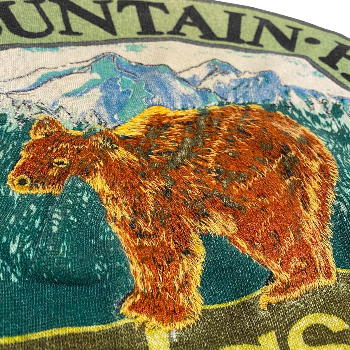 80s Adidas Bear Mountain Patrol Sweatshirt