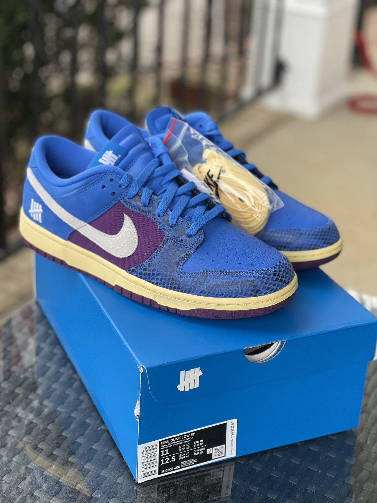 Nike undefeated dunk low