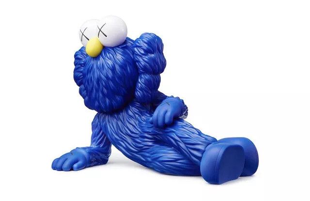 Kaws Time off vinyl figurine - blue Size ONE SIZE - 1 Thumbnail