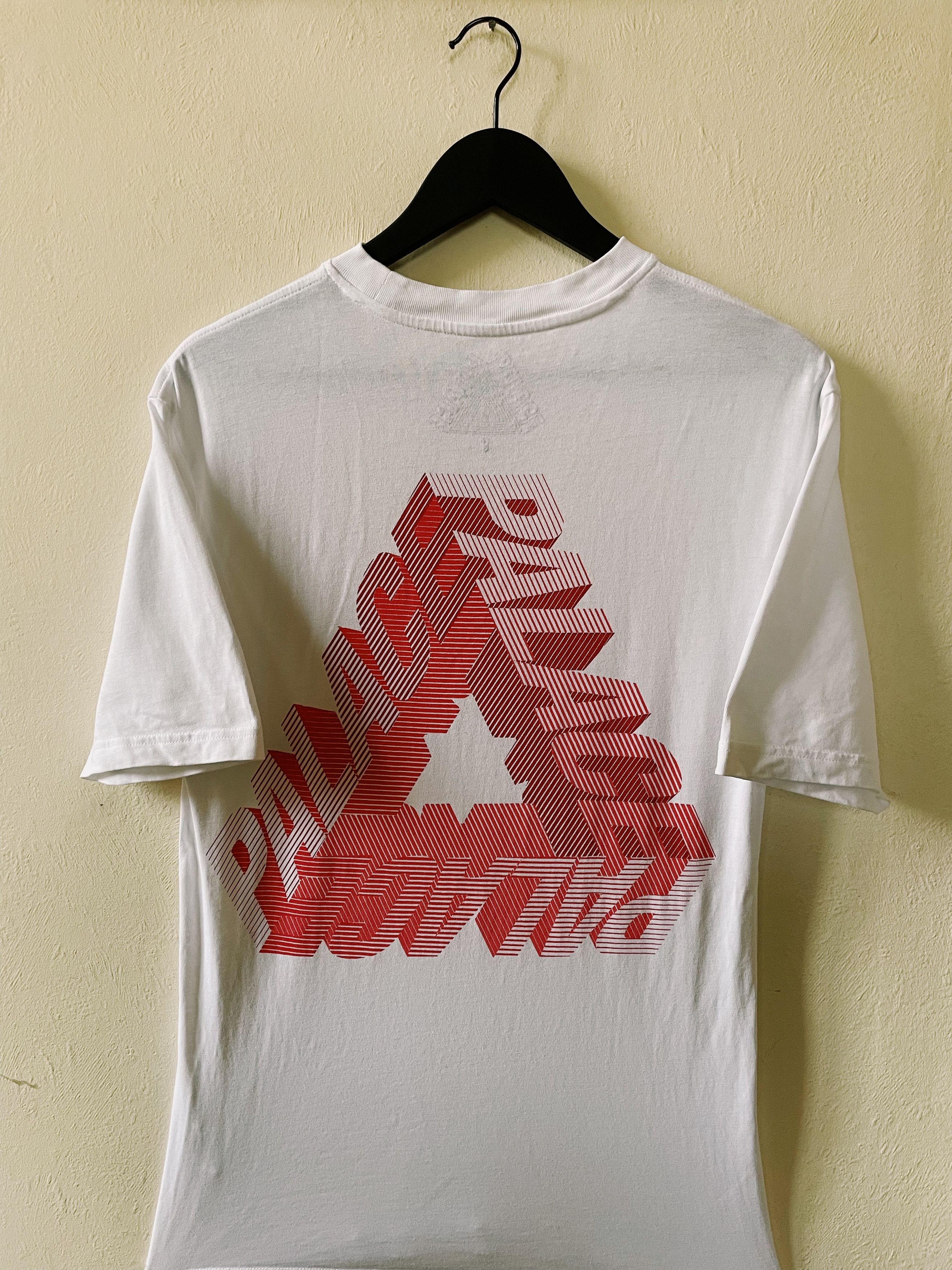 Palace Palace P-3D Tri-Ferg T-shirt White Size US S / EU 44-46 / 1 - 1 Thumbnail