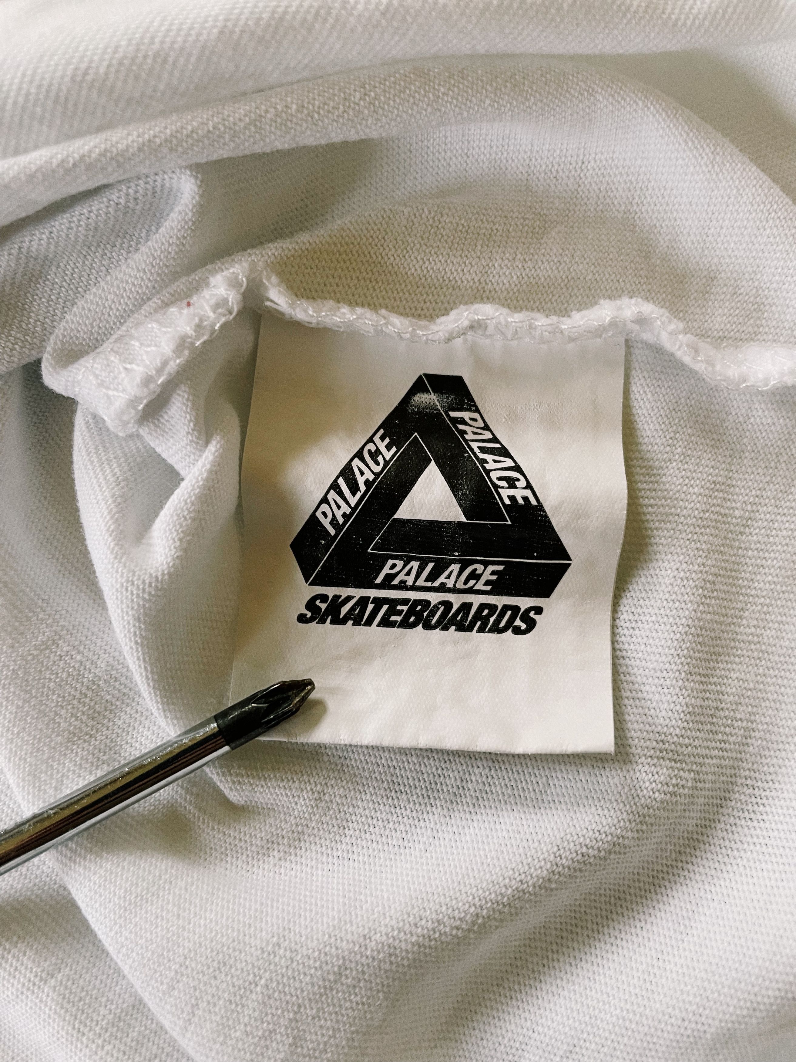 Palace Palace P-3D Tri-Ferg T-shirt White Size US S / EU 44-46 / 1 - 6 Thumbnail
