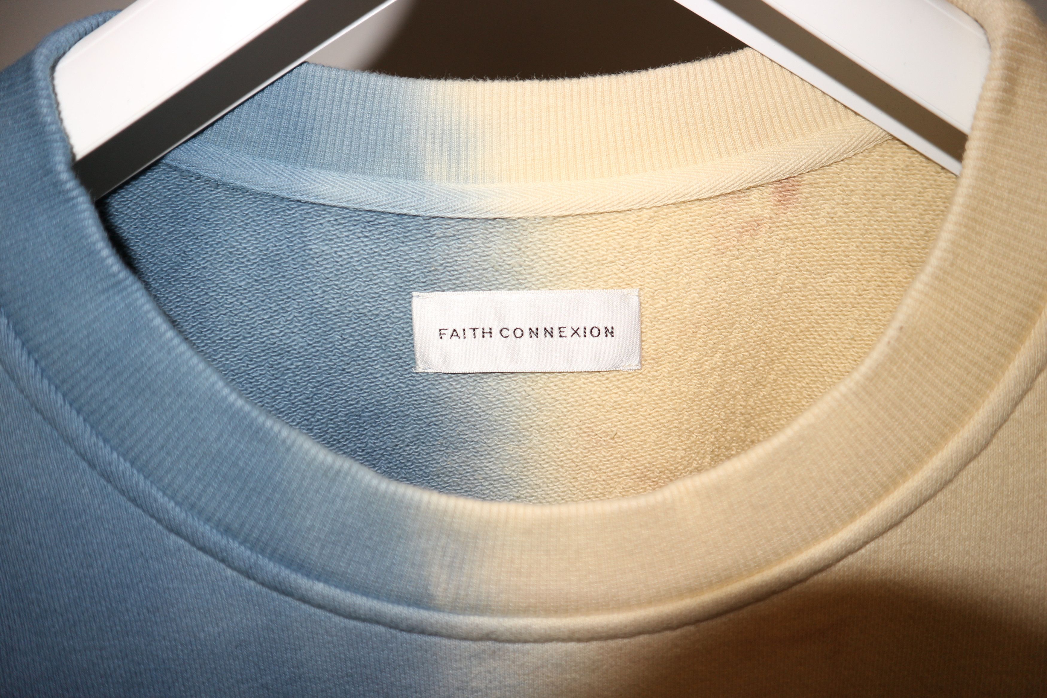Faith Connexion tie dye logo print sweatshirt Size US M / EU 48-50 / 2 - 5 Thumbnail