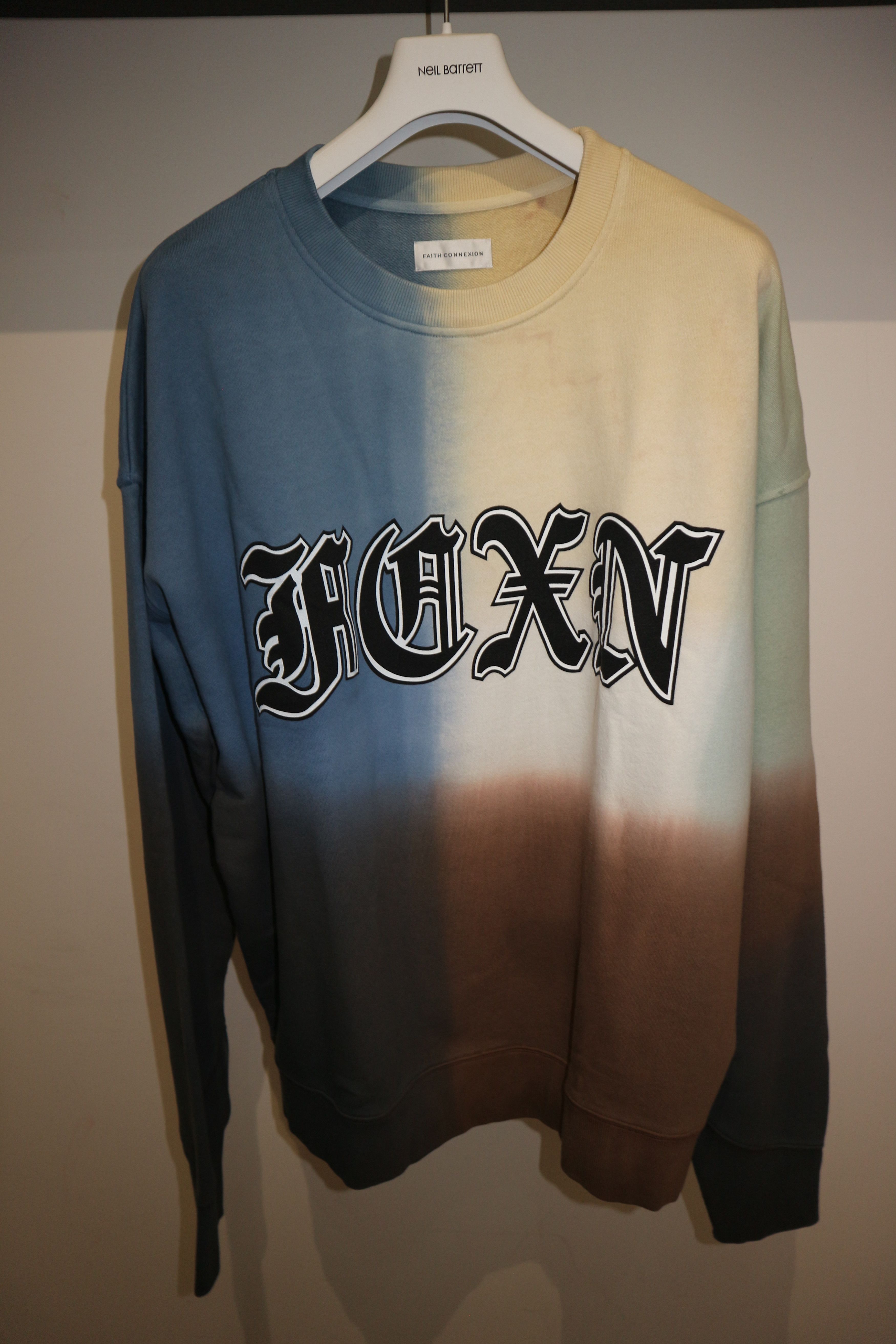 Faith Connexion tie dye logo print sweatshirt Size US M / EU 48-50 / 2 - 2 Thumbnail