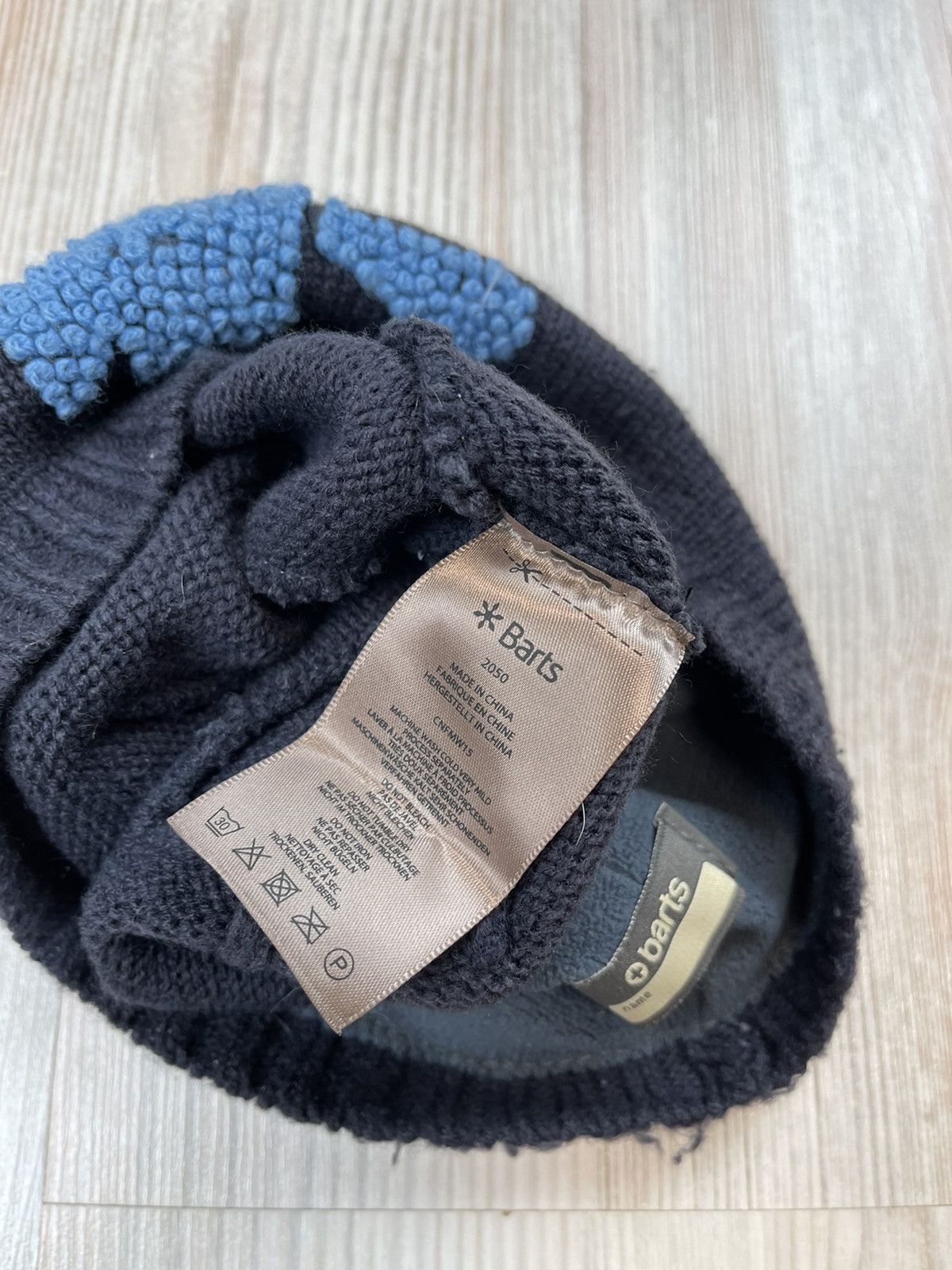 Vintage Blue hat Skull Barts Y2K rare style Size ONE SIZE - 8 Thumbnail