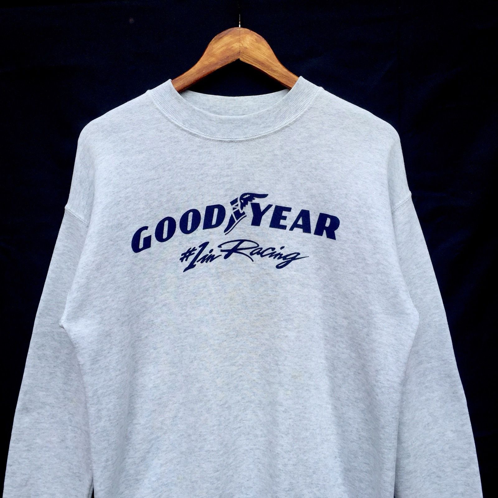 Fruit Of The Loom × Vintage Vintage Good Year Racing Pullover Sweatshirts Size US M / EU 48-50 / 2 - 2 Thumbnail