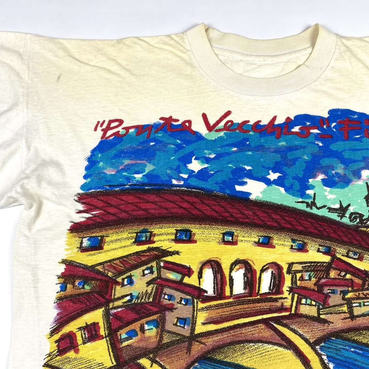 Keith Haring Rare! Vintage Art T Shirt Picasso Style by Ponte Vecchio Y2K Size US XL / EU 56 / 4 - 6 Thumbnail