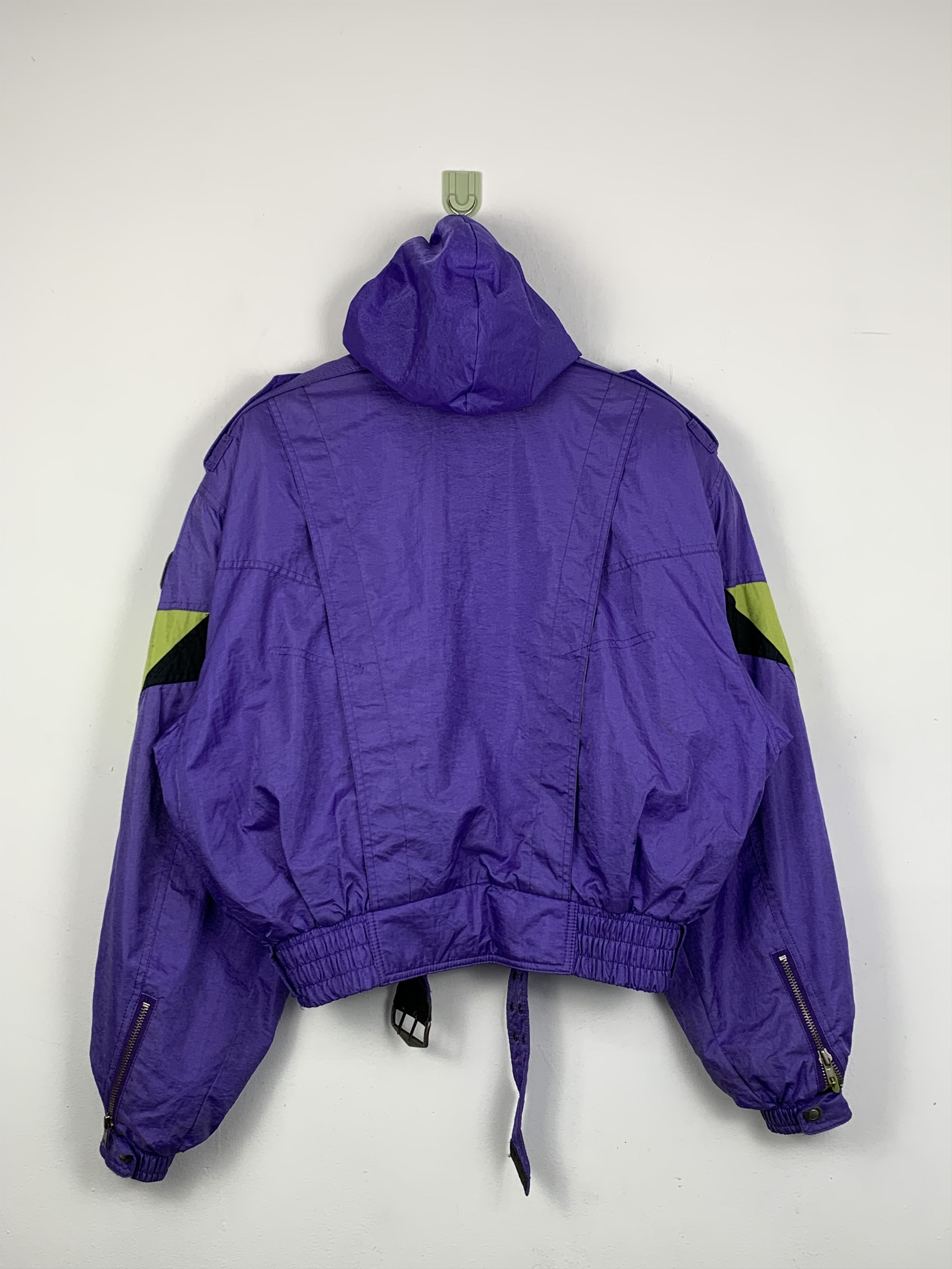 Asics Vintage 90s Asics Ski Bomber Jacket J1491 Size US M / EU 48-50 / 2 - 2 Thumbnail
