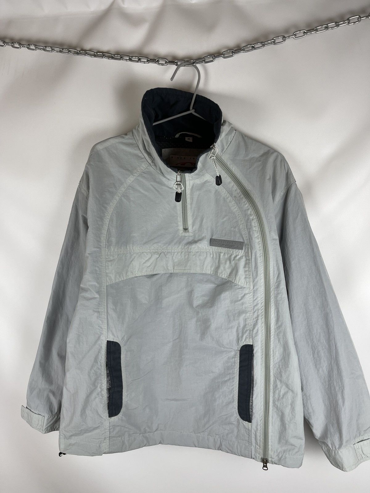 O'Neill O’Neill vintage surf style anorak asymmetric zip nylon jckt Size US M / EU 48-50 / 2 - 12 Thumbnail