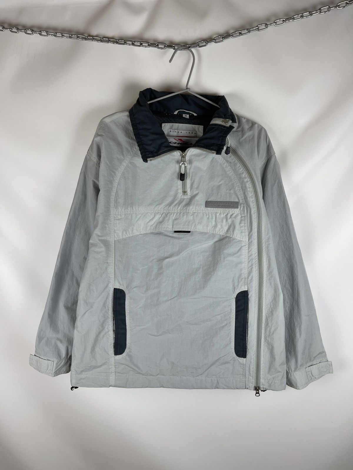 O'Neill O’Neill vintage surf style anorak asymmetric zip nylon jckt Size US M / EU 48-50 / 2 - 1 Thumbnail