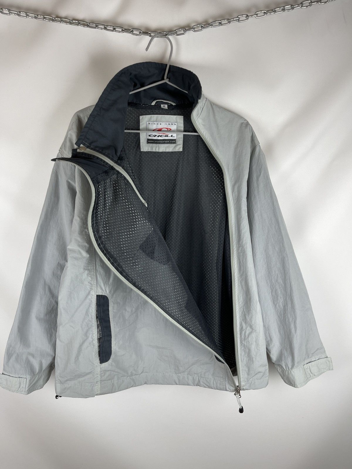 O'Neill O’Neill vintage surf style anorak asymmetric zip nylon jckt Size US M / EU 48-50 / 2 - 13 Thumbnail
