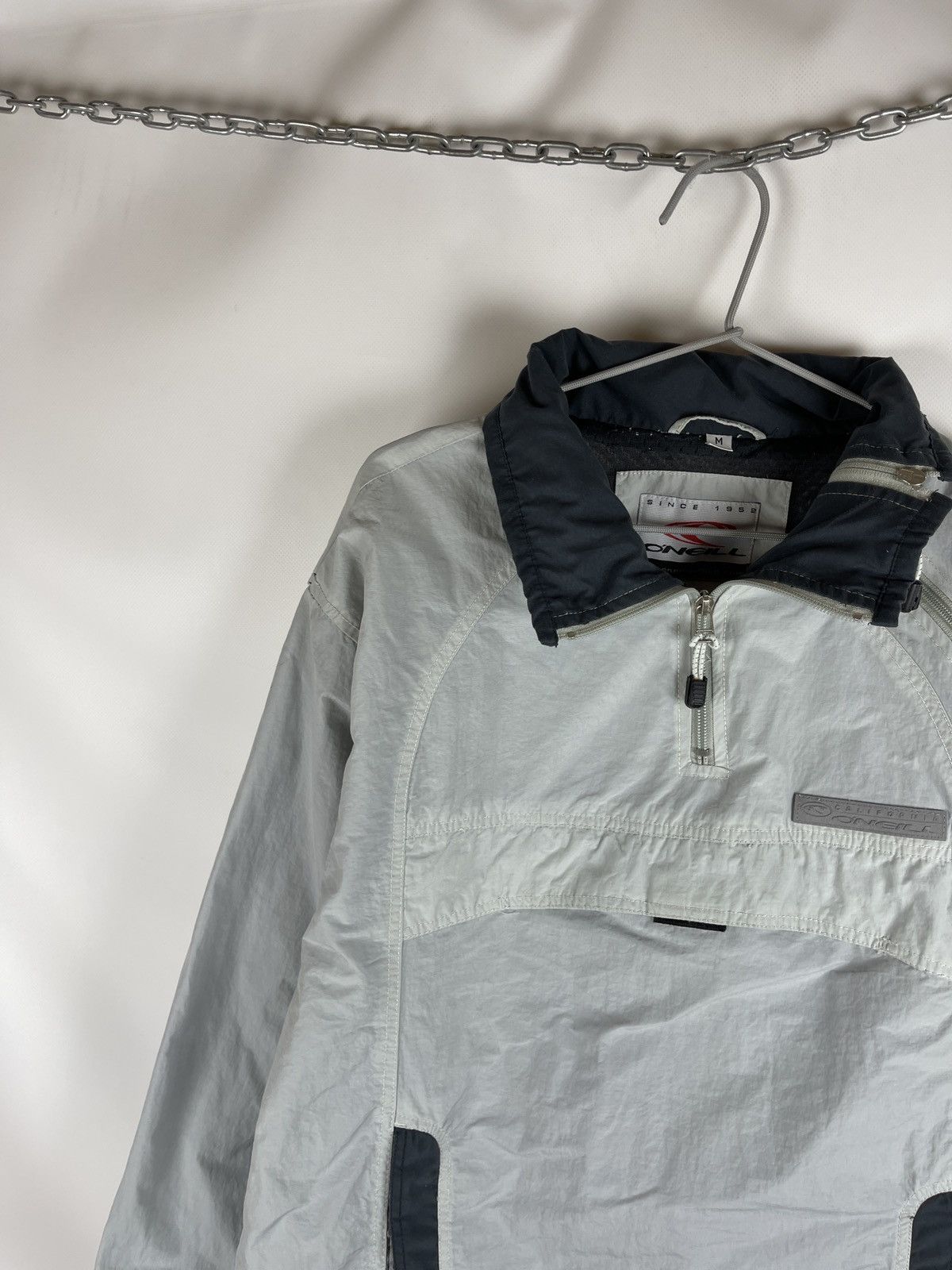 O'Neill O’Neill vintage surf style anorak asymmetric zip nylon jckt Size US M / EU 48-50 / 2 - 2 Thumbnail