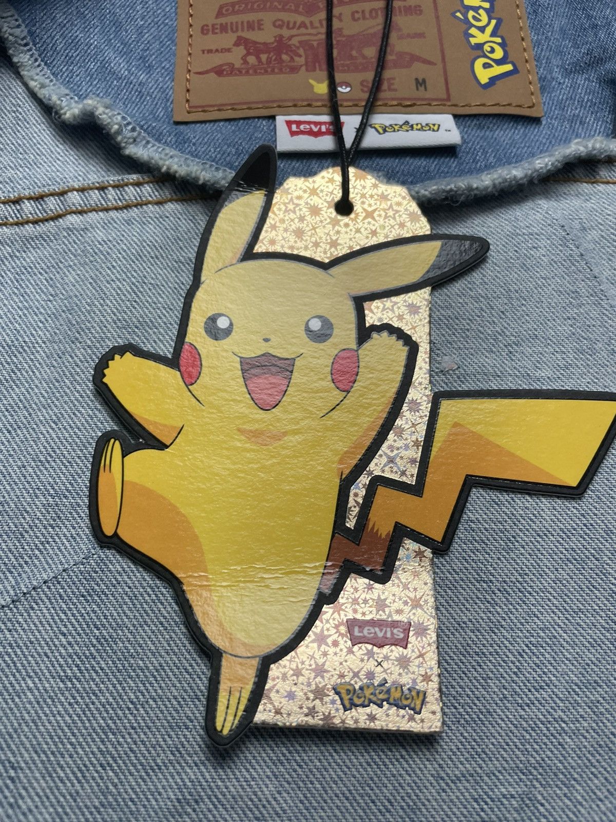Levi's × Pokemon Levi's x Pokemon Denim Trucker Jacket Size US L / EU 52-54 / 3 - 6 Thumbnail