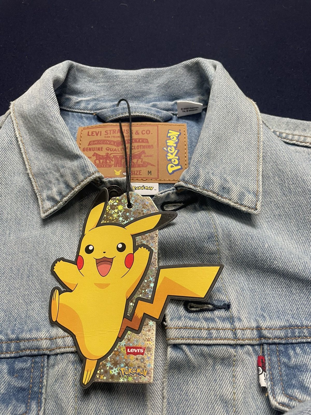 Levi's × Pokemon Levi's x Pokemon Denim Trucker Jacket Size US L / EU 52-54 / 3 - 11 Thumbnail