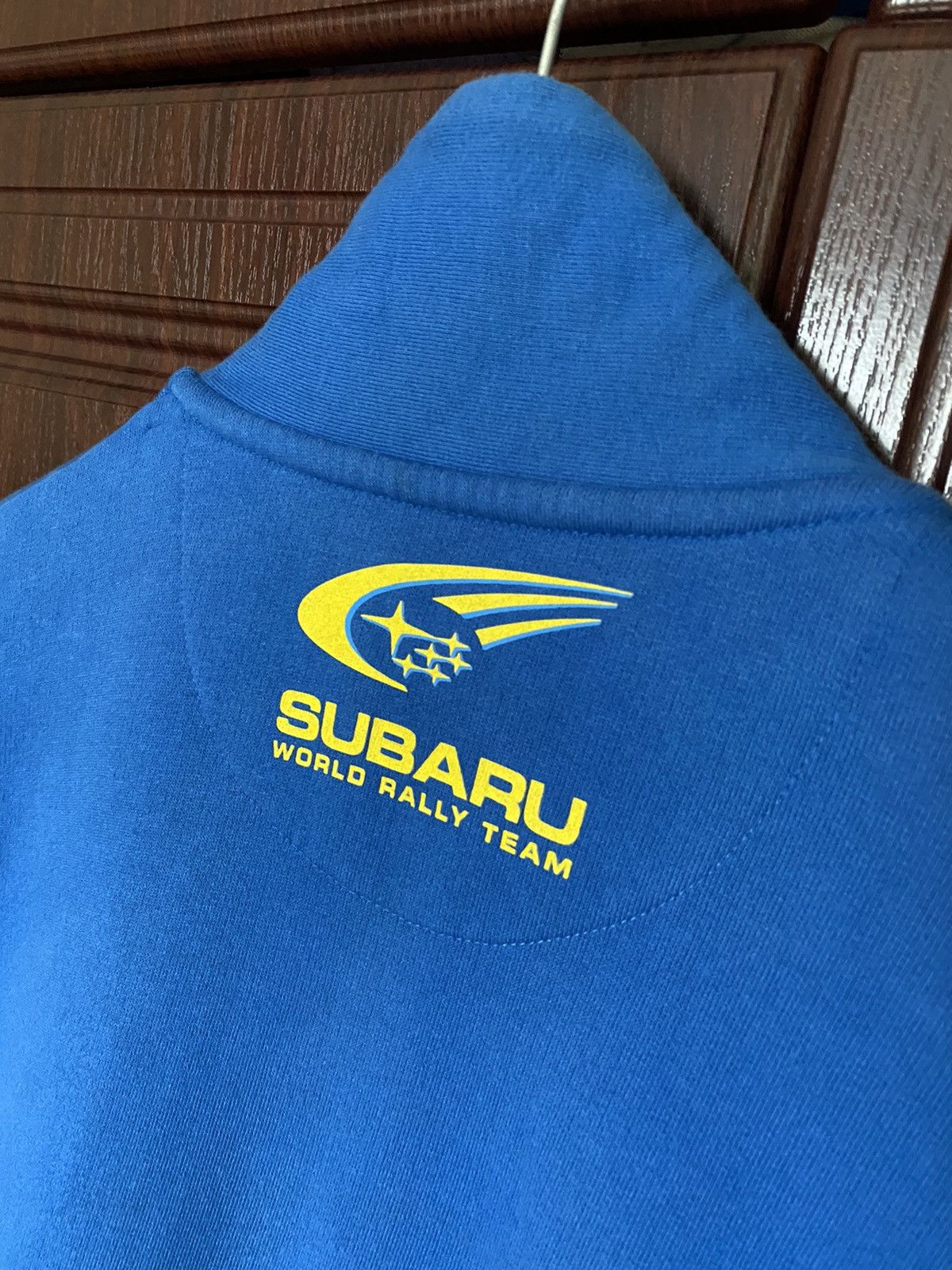 Vintage Vintage Subaru Rally Sweatshirt Jacket Yamaha BMW Mercedes Size US L / EU 52-54 / 3 - 13 Thumbnail